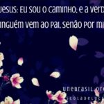 “Disse-lhe Jesus: Eu sou o caminho, a verdade e a vida; ninguém vem ao Pai, senão por mim.”