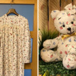 Artista cria ‘ursinho da memória’ com retalhos de roupas de pessoas queridas