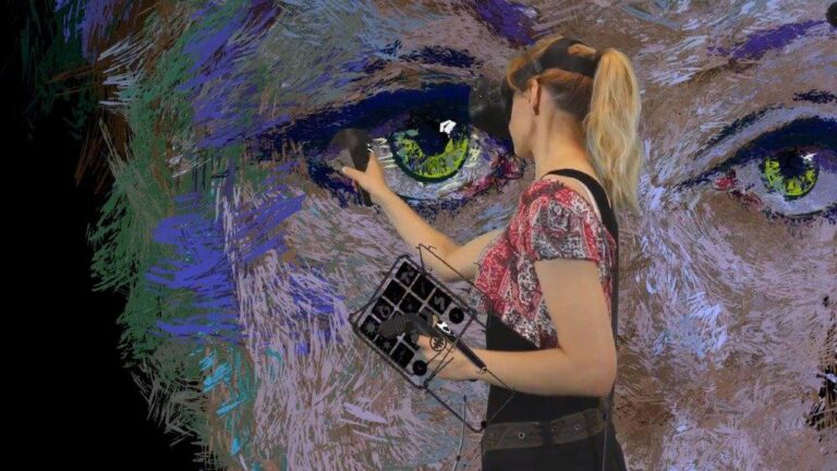 Anna Zhilyaeva: a arte de pintar com realidade virtual