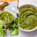 Pesto de manjericão é muito amor e sabor