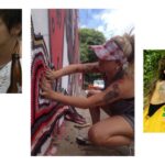 Três artesãs que reinventam o crochê por meio da paisagem urbana