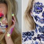 A fascinante make-up art de Vanessa Davis