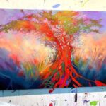 Pinturas de paisagens evocam a beleza abstrata da luz