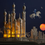 Artista transforma livros em belas paisagens impressionantes