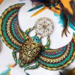 Veja estas Criaturas majestosas em padrões coloridos que parecem está saindo do papel