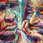 Cada retrato que esta artista de papel quilling cria é uma obra-prima