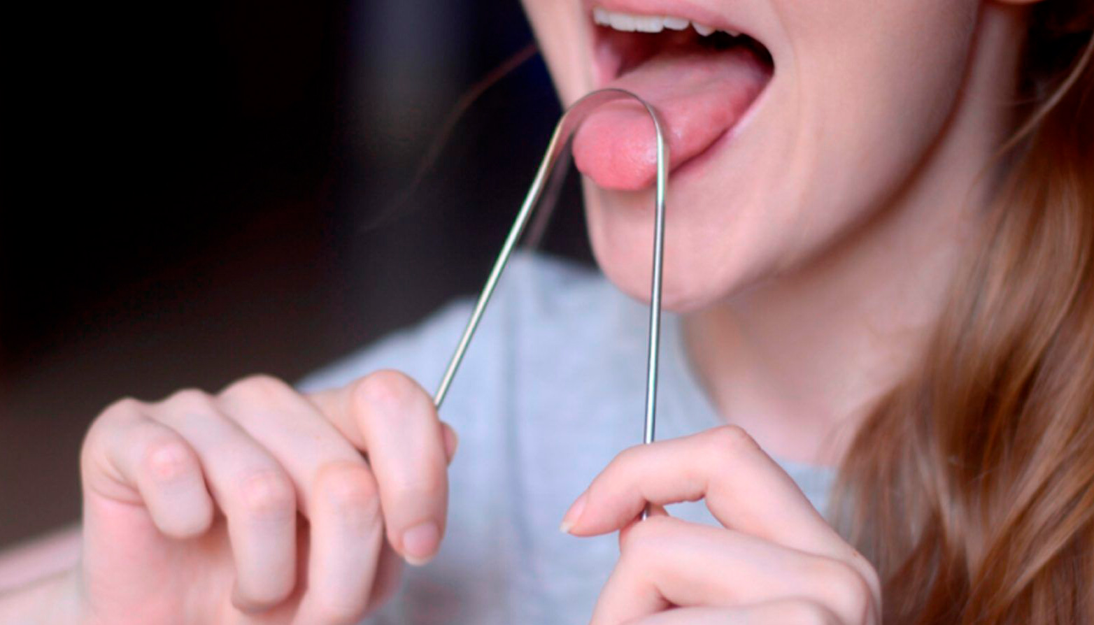 Ritual de raspar a língua