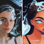 Fotógrafo convida 16 artistas para reimaginar seus retratos em seu próprio estilo