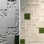 Revestimento de musgo traz cores e texturas naturais para decoração
