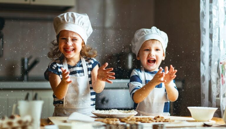 5 receitas fáceis para cozinhar com as crianças