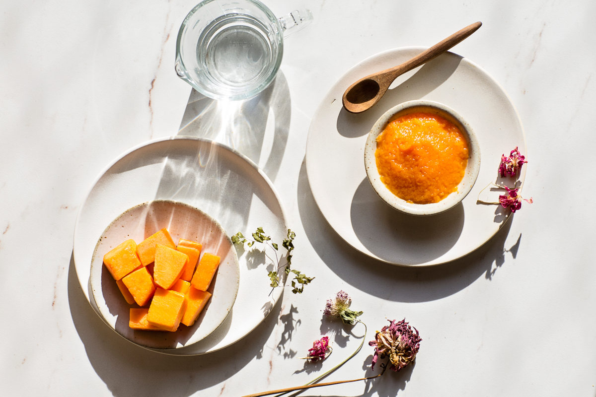 Receita máscara facial de abóbora para fortalecer a pele