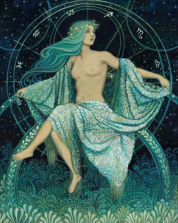 Astéria, Deusa das estrelas, dos oráculos e das profecias