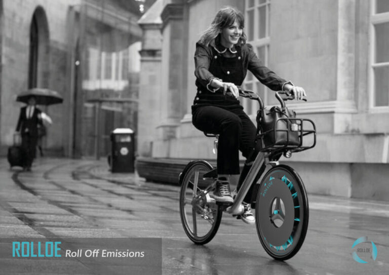 Inglesa cria filtro de ar para rodas de bicicleta
