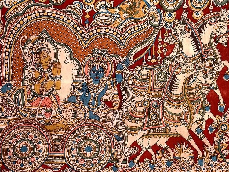 Kalamkari: conheça as pinturas milenares indianas em tecidos que contam histórias
