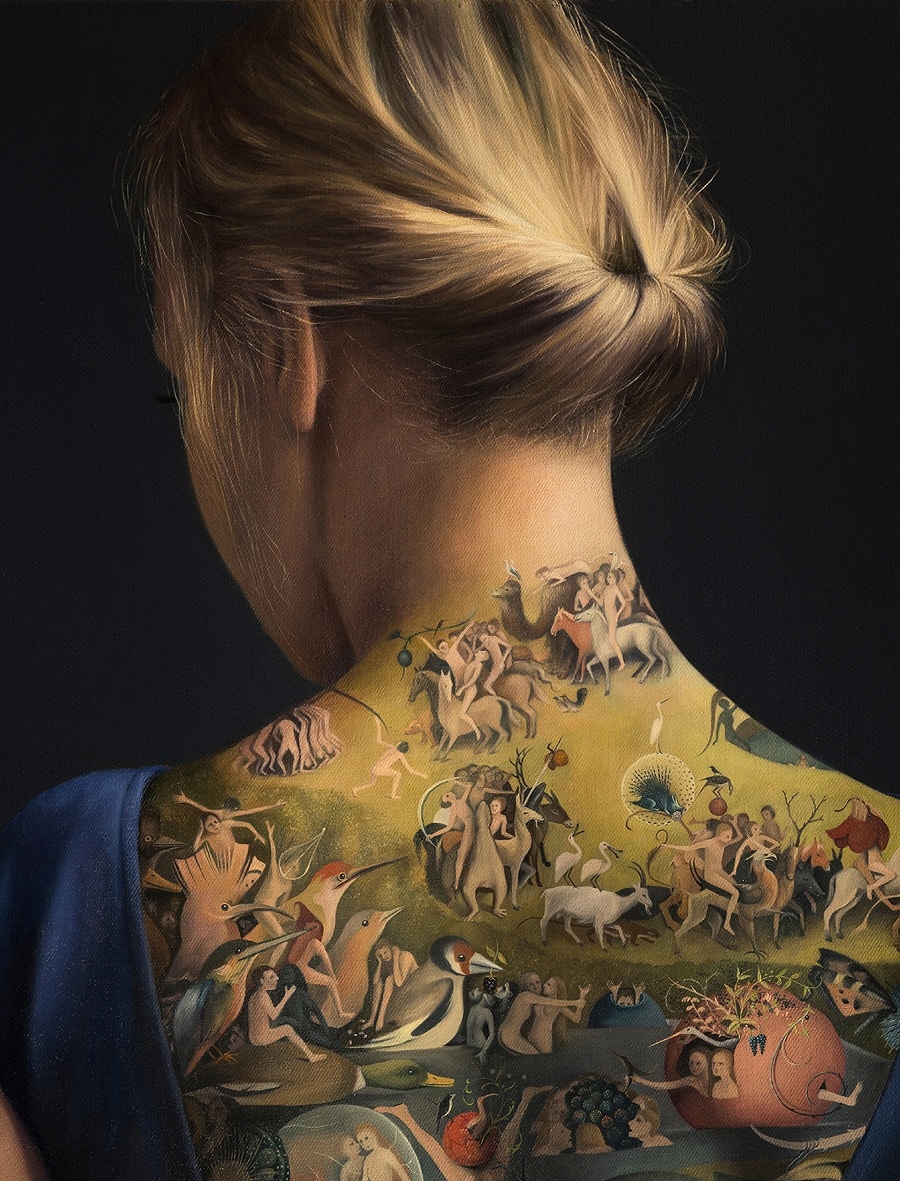 Veja o segredo por trás desta tatto (O Jardim das Delícias Terrestres)