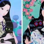 Pinturas psicodélicas da artista sensacional Jang Koal