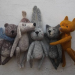 Adoráveis criaturas feitas com feltro
