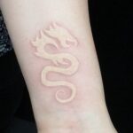 Tatuagem em branco