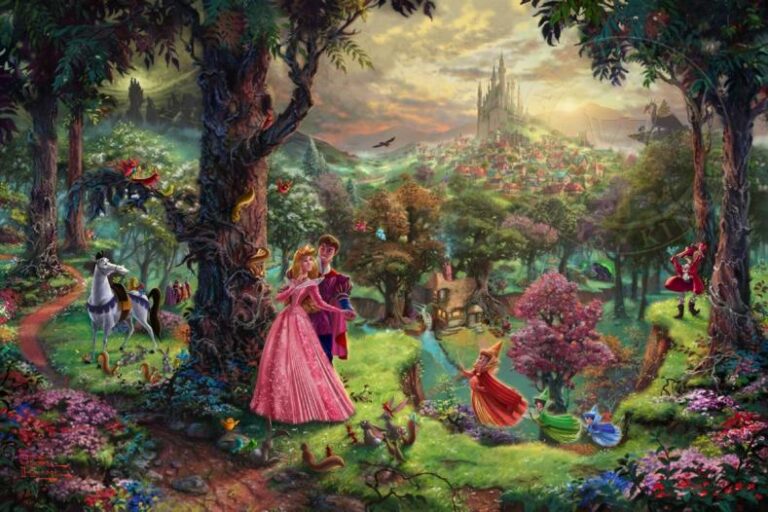 Pinturas impressionantes inspiradas nos filmes da Disney