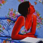 Entre texturas e tessituras, artista viraliza com histórias em tecido