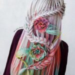Artista autodidata cria penteados impressionantes
