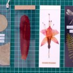 Tutorial DIY: como fazer marcadores com a técnica de prensagem botânica