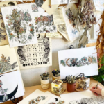 Mulher botânica – Arte