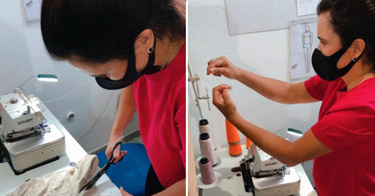 Mineira costura e distribui próteses mamárias de graça a mulheres com seios removidos