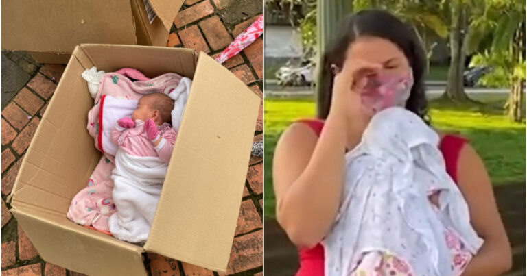 Vaquinha para mãe que vendia doces com bebê em caixa de papelão