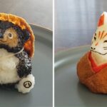 Artista faz esculturas de arroz de personagens populares e animais
