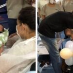 Mulher intubada por Covid da à luz e conhece filho 18 dias depois