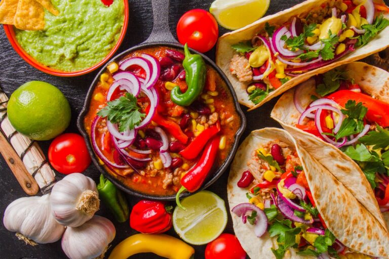 9 receitas de comida mexicana para uma noite muy caliente