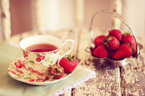 Benefícios do chá de morango