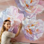 Pinturas a óleo capturam a beleza etérea de flores