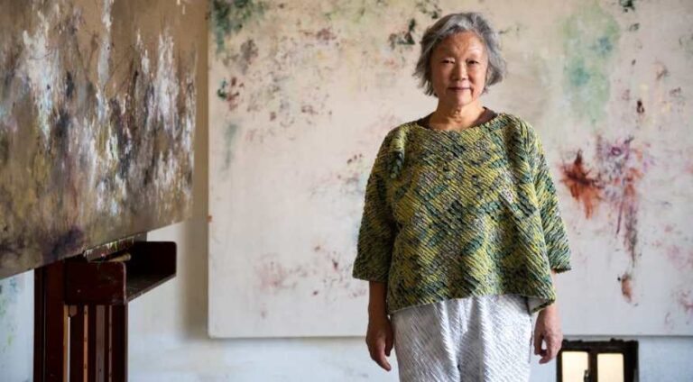 A artista que passou três décadas em uma única pintura