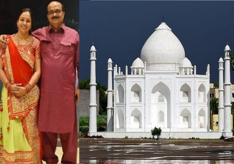 Marido constrói réplica de Taj Mahal por amor a esposa
