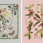 Artista organiza objetos cotidianos para criar peças geométricas