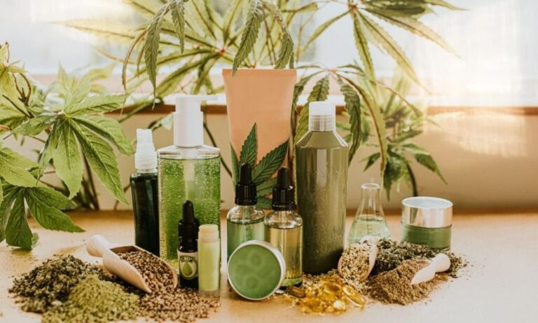 O uso da cannabis em cosméticos naturais