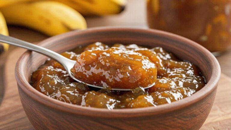 Doce da casca da banana