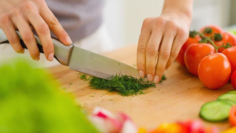 Tipos de aplicações e cortes culinários