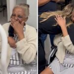 Após 5 anos sem enxergar, idosa recupera visão