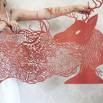 Arte impressionante com o papel