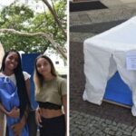 Estudantes do RJ criam abrigos temporários para proteger pessoas do frio