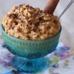 Arroz doce com doce de leite