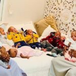 Únicos gêmeos nônuplos do mundo comemoram aniversário de 1 ano