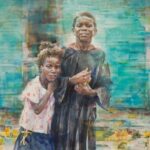 Pinturas em aquarela expressivas