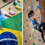 Professora ganha medalha de ouro na Copa do Mundo de Paraescalada