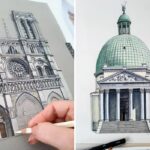 Ilustrações arquitetônicas incríveis
