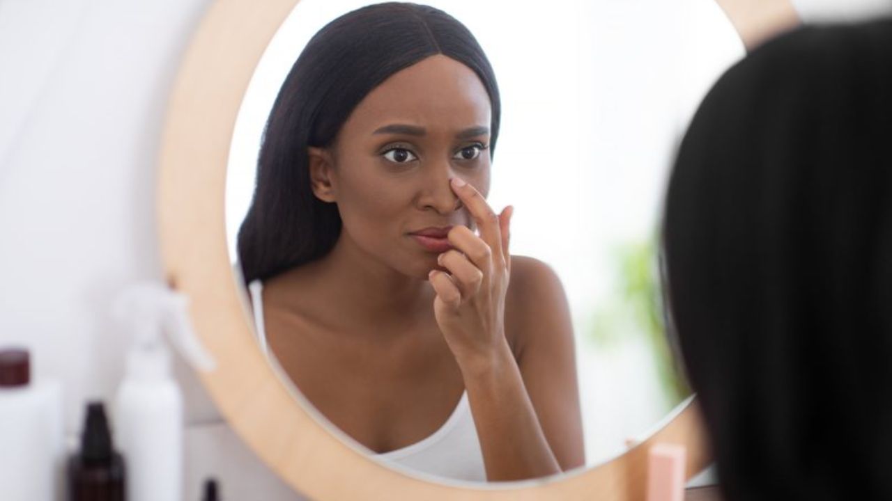 Poros na pele do rosto?