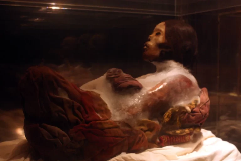 A impressionante múmia de Juanita